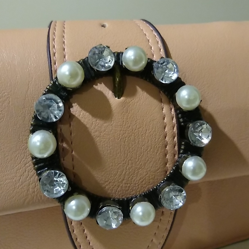 Charming Charlie Light Pink Crossbody - Picture 3 of 7